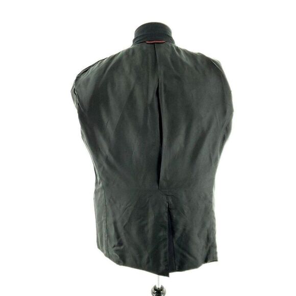 Hart Schaffner Marx Wool 2 Button Blazer 44R‎ Charcoal Gray - Picture 10 of 10